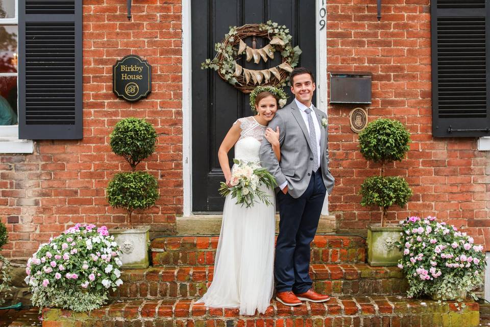 Bouquet toss