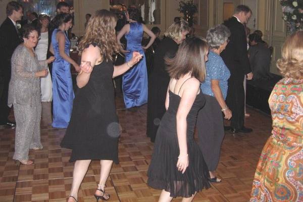 Every Electric Slide done at every wedding.