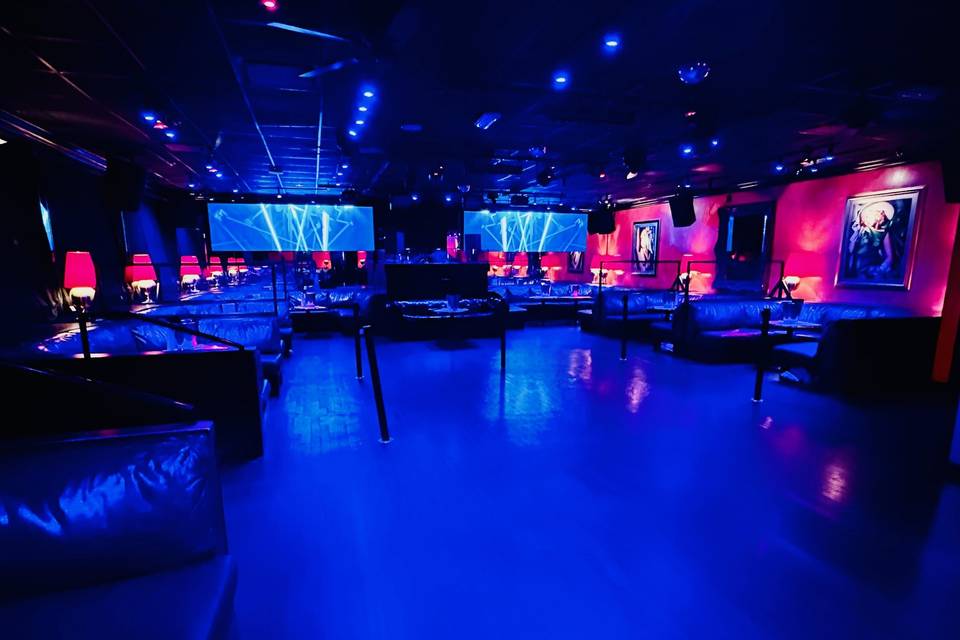 Main Nightclub Floor - Blue
