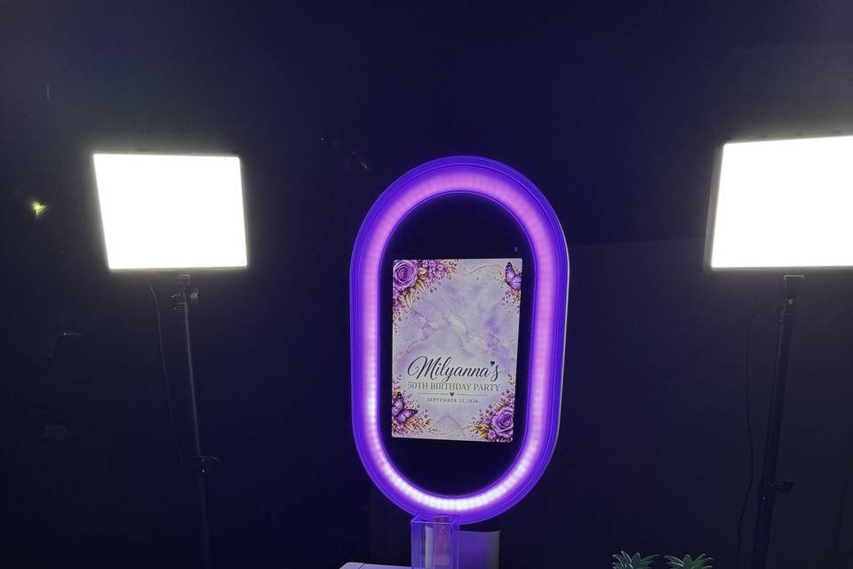 Photo booth and accessories