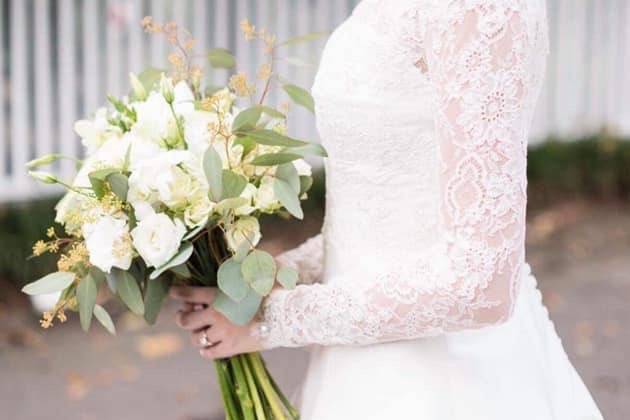 A radiant bride
