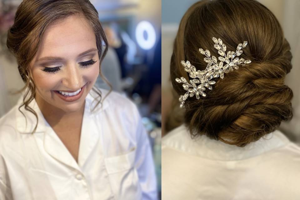 Classy updo