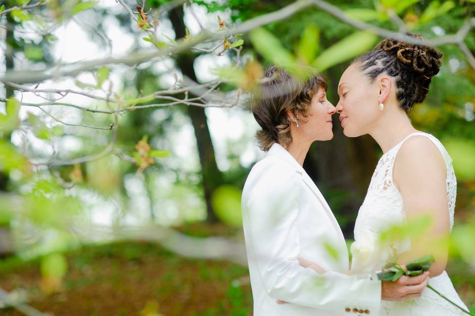 Same-sex wedding photography