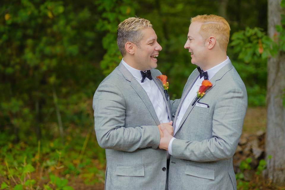 Gay wedding photography