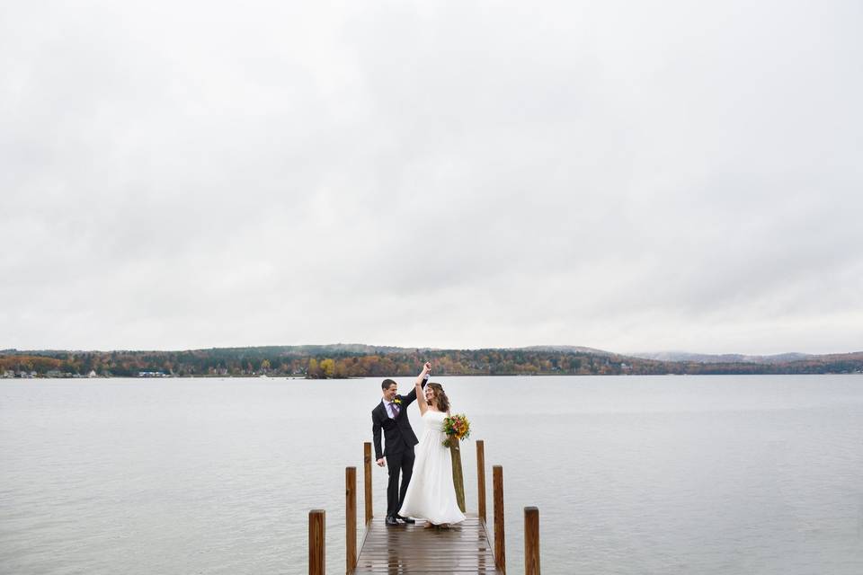 Beach wedding photography