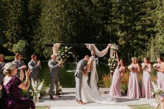 Gray Bridge by Landmark Event Co