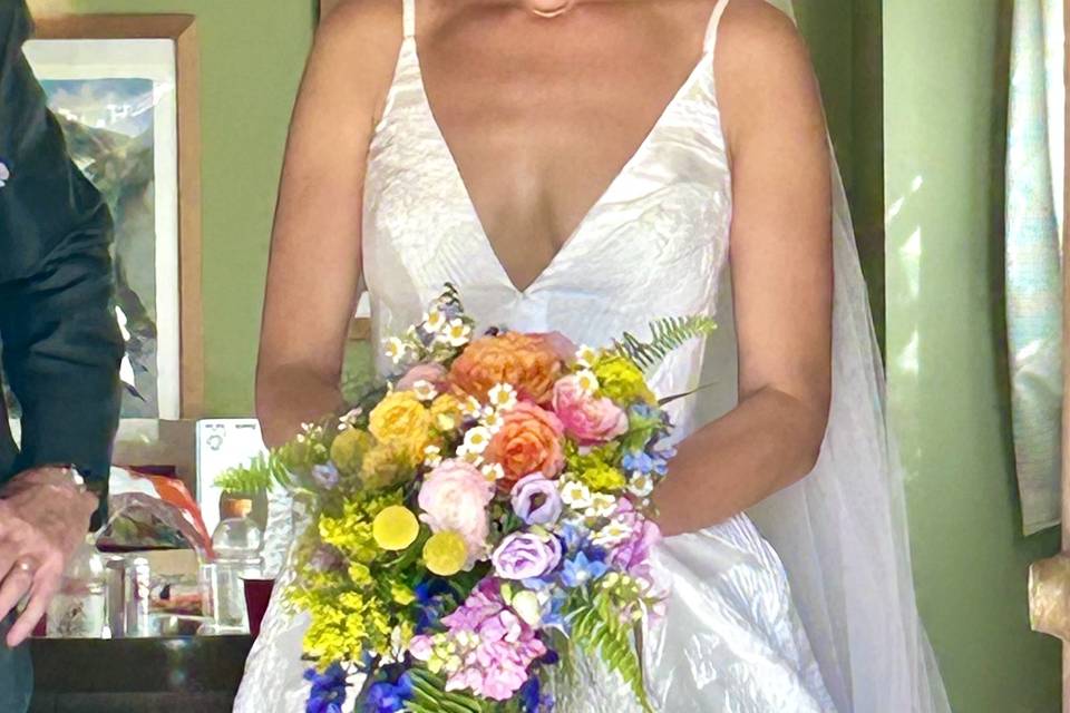 Beautiful Cascading Bouquet