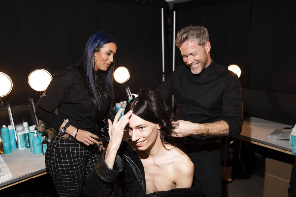 Backstage THE BLONDS NYFW 20