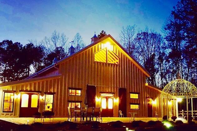 Main Barn at Night