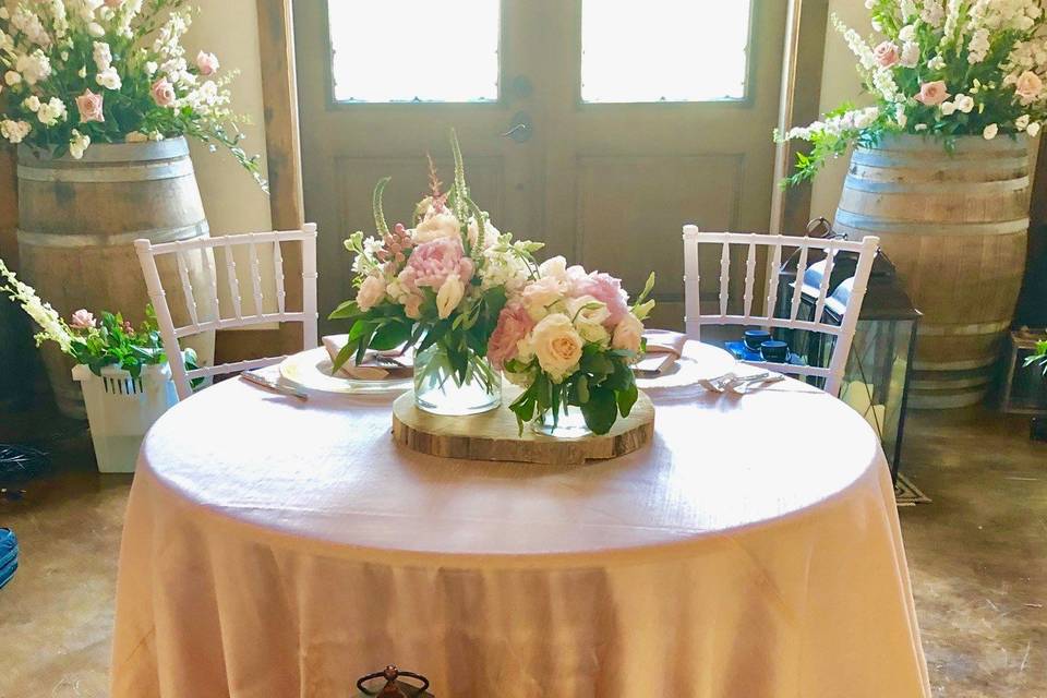 Sweetheart Table