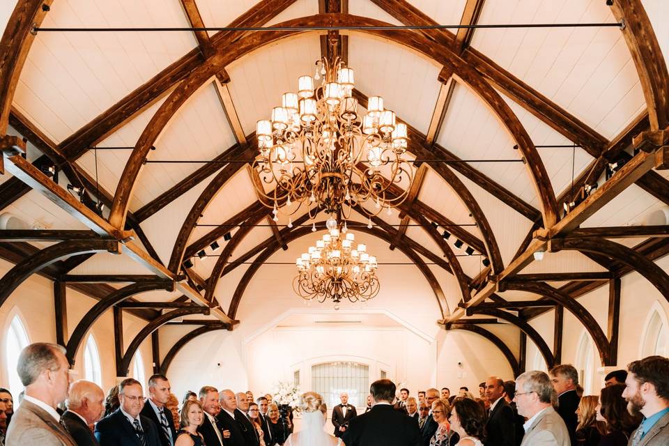 Walking down the aisle