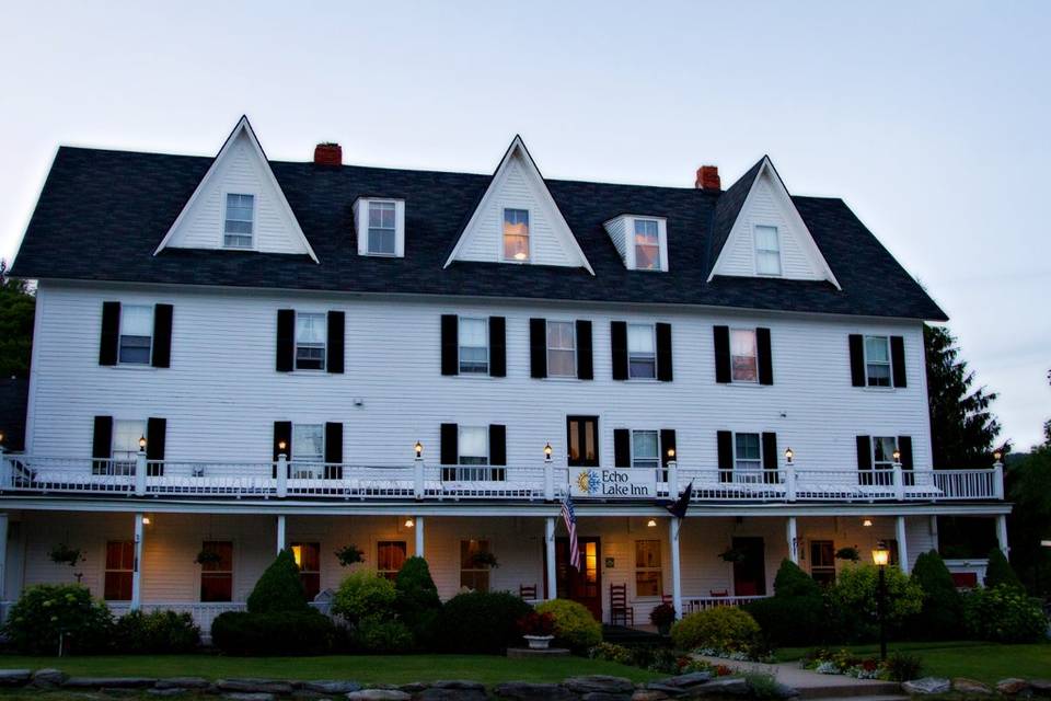 Exterior of the inn