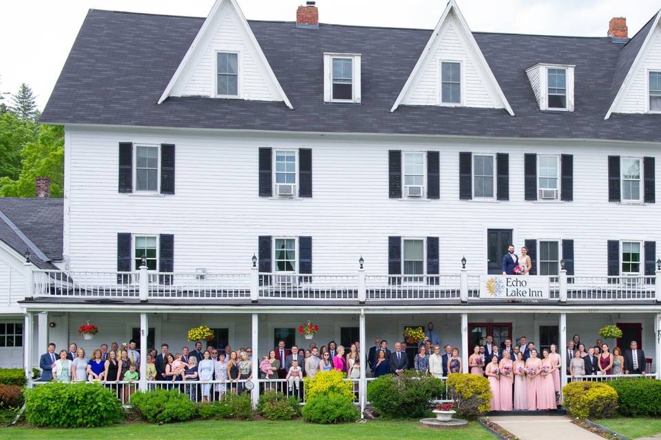 Outdoor ceremony site