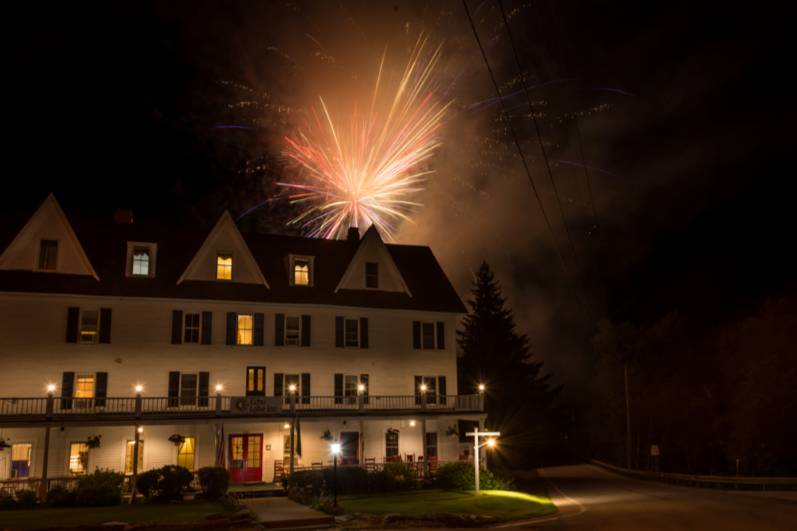 Firework Display at Echo Lake