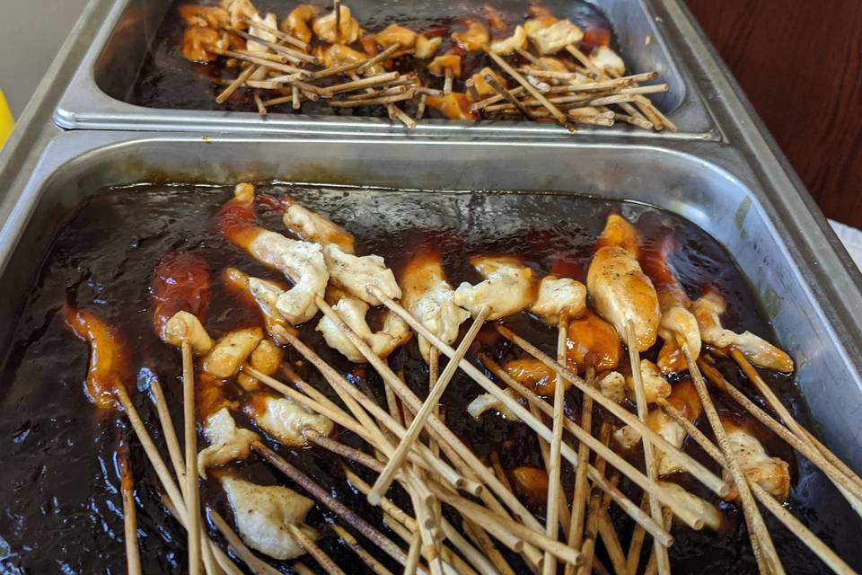 Chicken Teriyaki Skewers