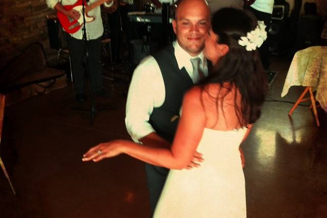 Couple dancing