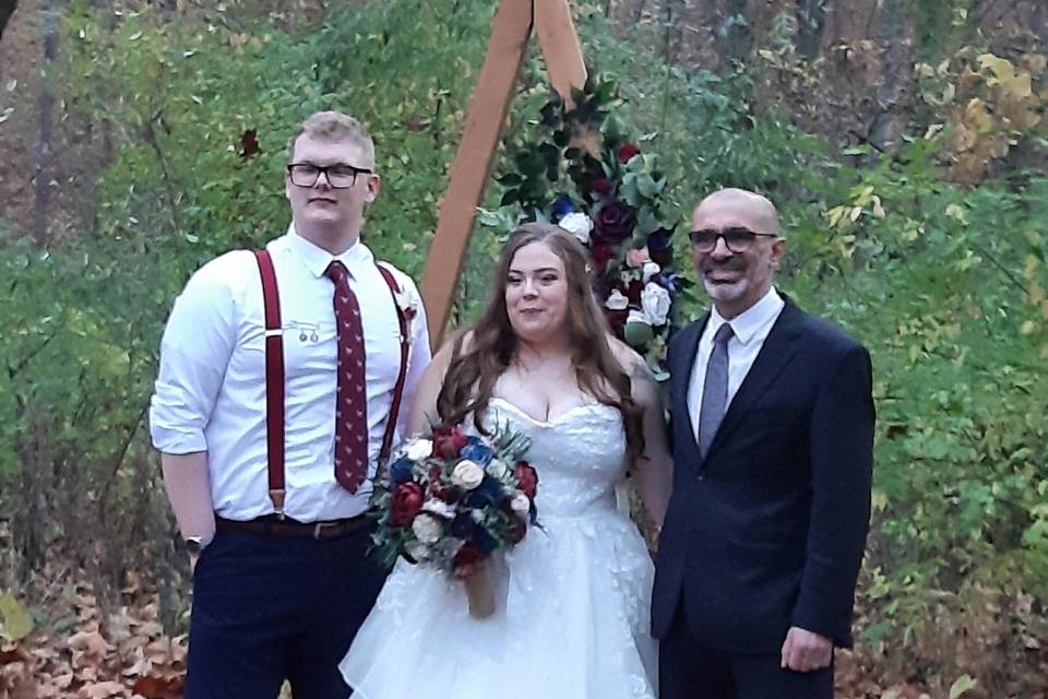 Reverend Adam Jamsa Wedding Officiant