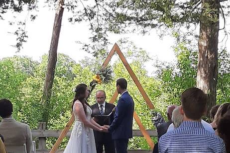 Spiritual Outdoor Ceremony