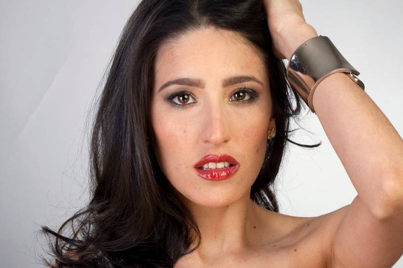 Telemundo actress Daysi Alvarez photoshoot.hair and make up done by me