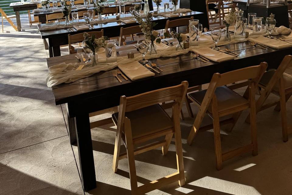 Our venue can hold 200 guests