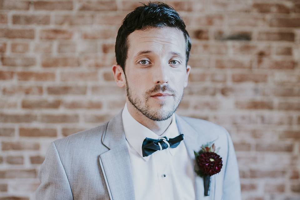 Groom's boutonniere