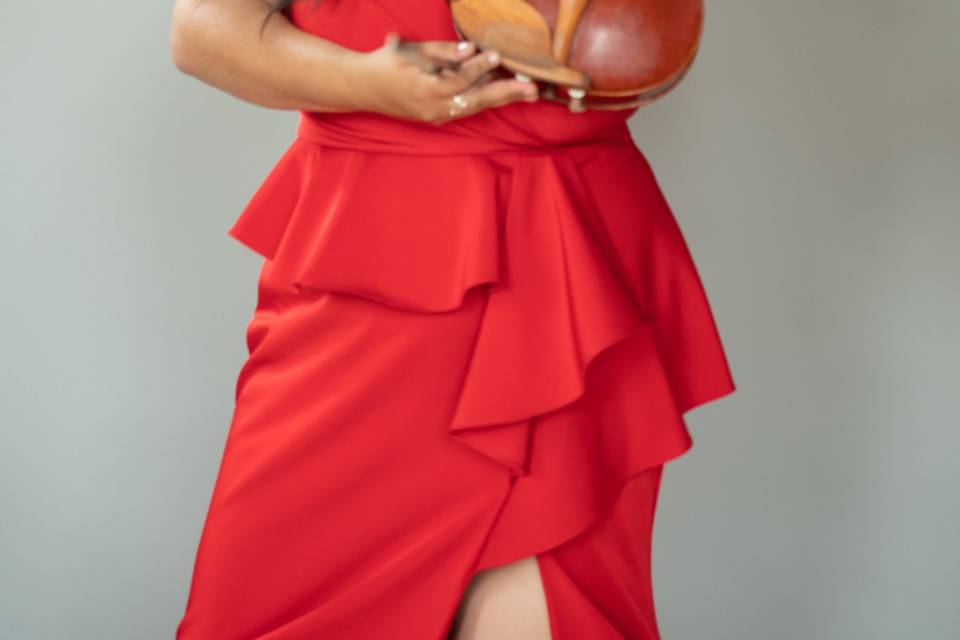 Red dress