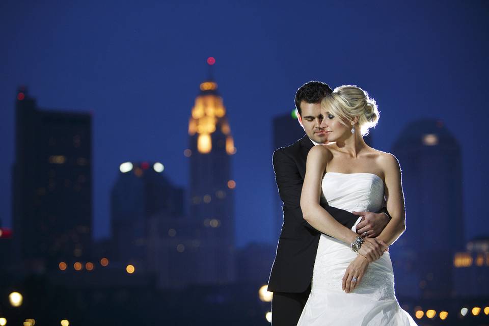great evening photo shoot at NorthBank Park just before the first dances.