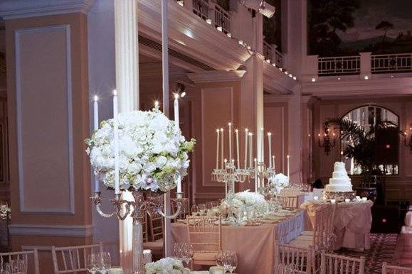 Flower centerpiece