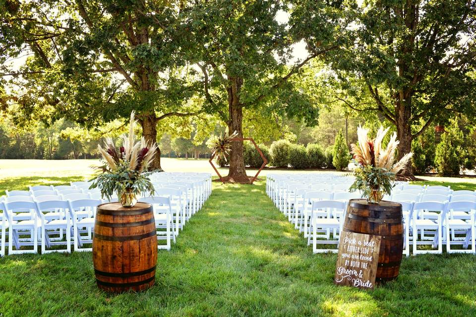 Lawn Ceremony