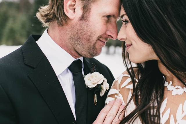 Bigfork Montana Winter Wedding