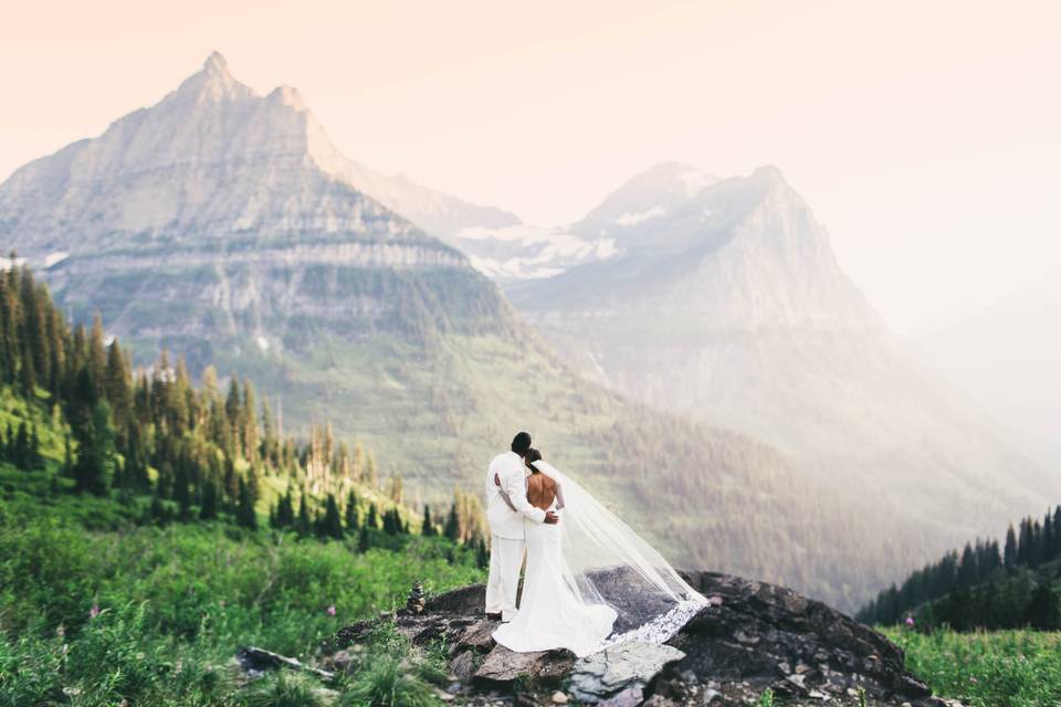 Glacier Park Wedding Adventure