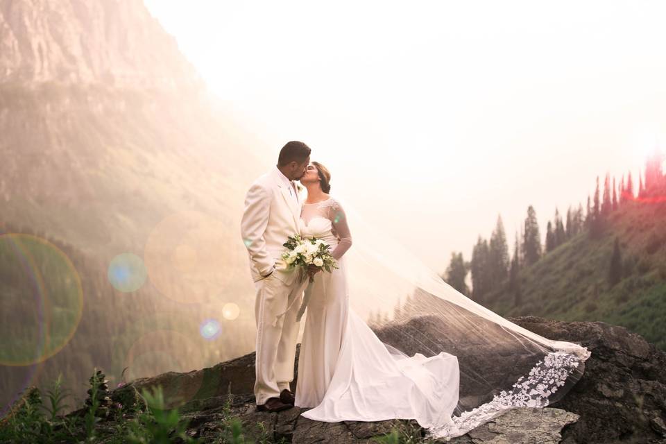 Glacier Park Wedding Adventure