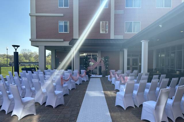 Ceremony on the Courtyard