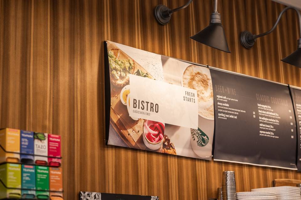 Bistro & Starbucks Coffee