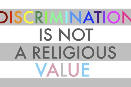 Discrimination is NOT a value