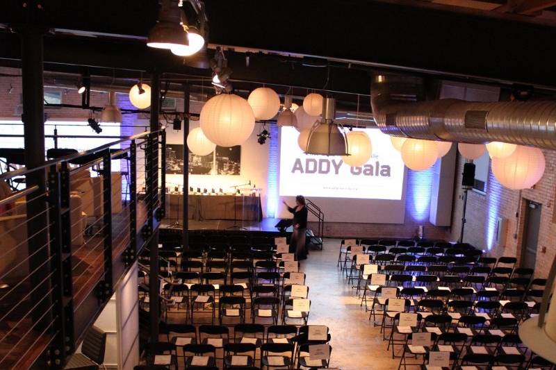 Addy Awards Studio - seating for 300 guests