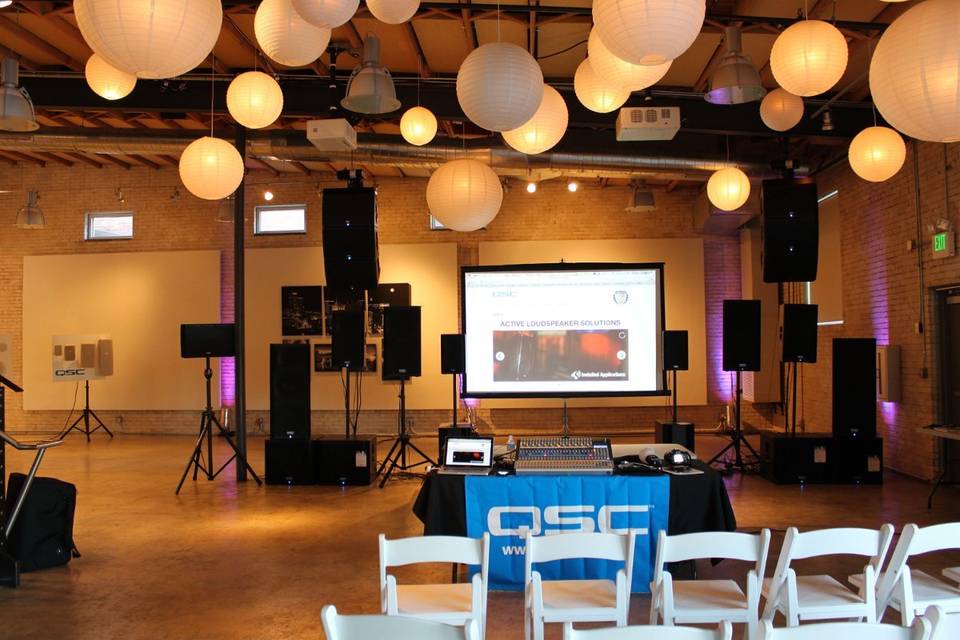 Corporate Event in the StudioQSC