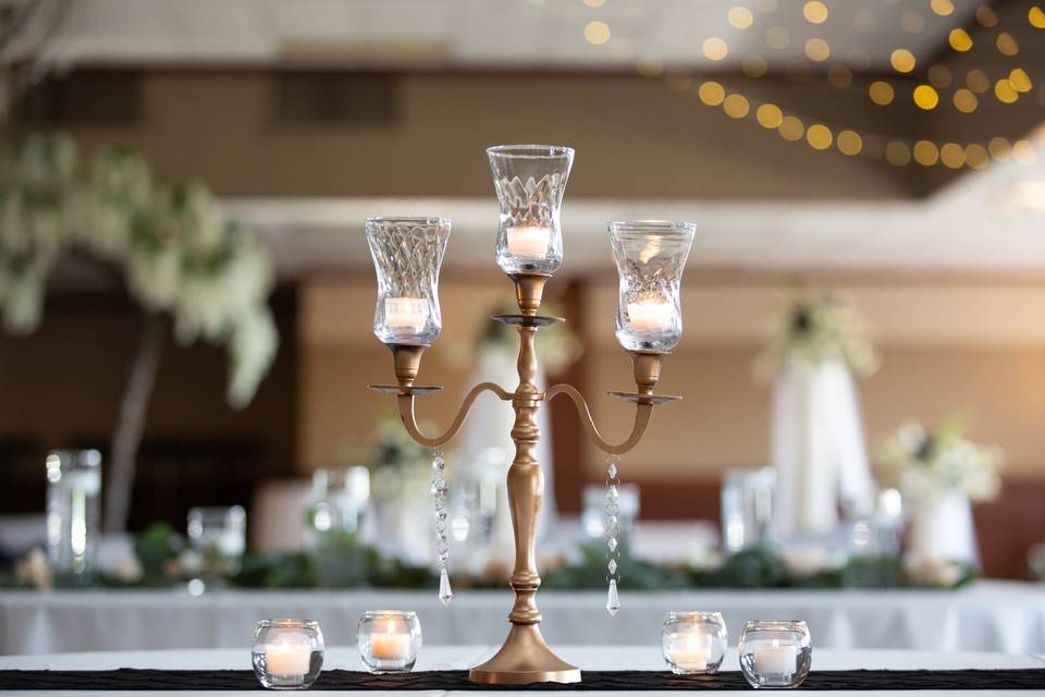 Gold Candelabra