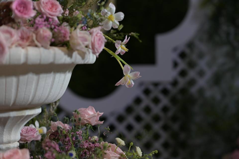 European-Inspired Garden Roman