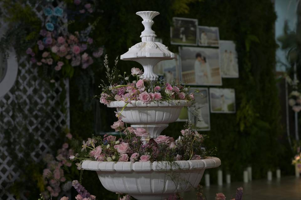 European-Inspired Garden Roman
