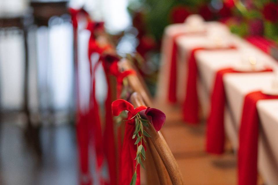 Modern Luxury Red Tea Ceremony