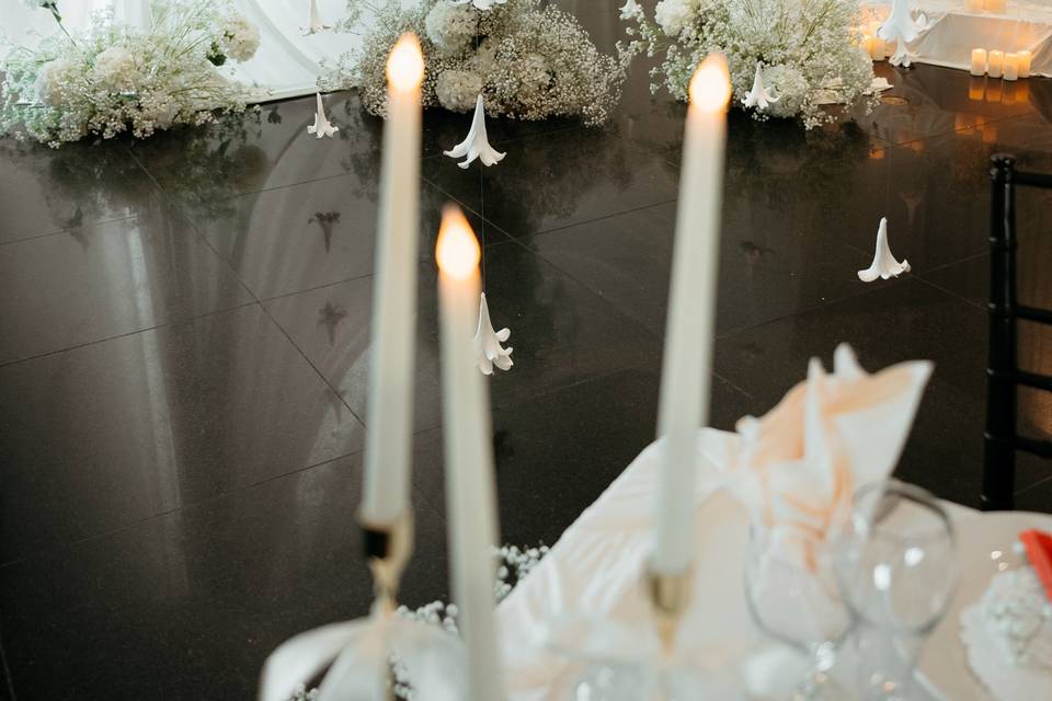 High-End Luxury Wedding Drapin