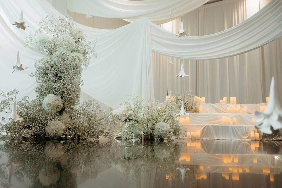 High-End Luxury Wedding Drapin