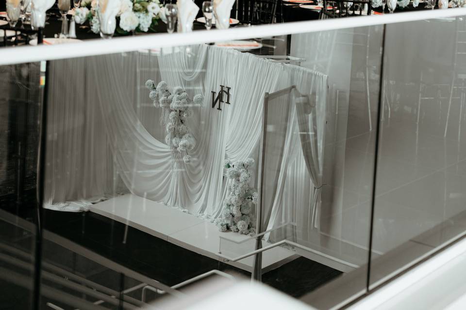 High-End Luxury Wedding Drapin