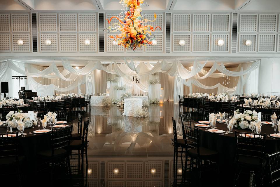 High-End Luxury Wedding Drapin