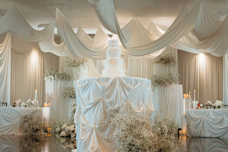 High-End Luxury Wedding Drapin