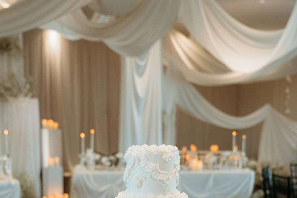 High-End Luxury Wedding Drapin