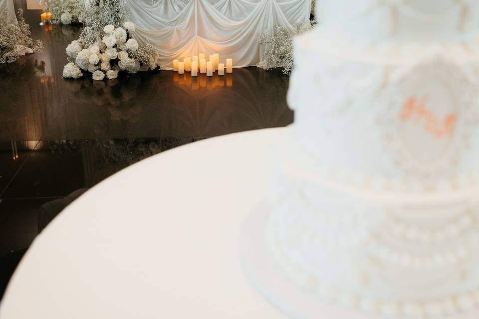 High-End Luxury Wedding Drapin