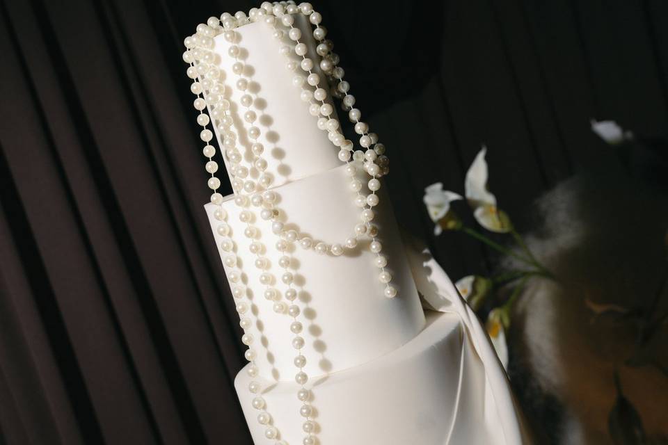 Elegant Chocolate Draping with