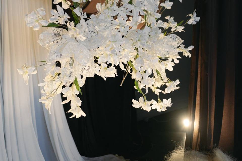 Elegant Chocolate Draping with